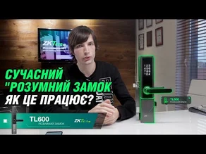 Умный дверной замок TL600 от компании ZKTeco